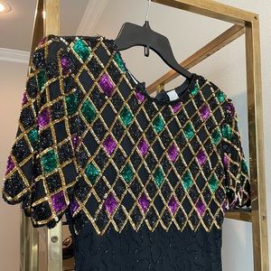 Gorgeous Vintage Laurence Kazar gown